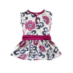 Tea Collection Floral Button Dress Size 2